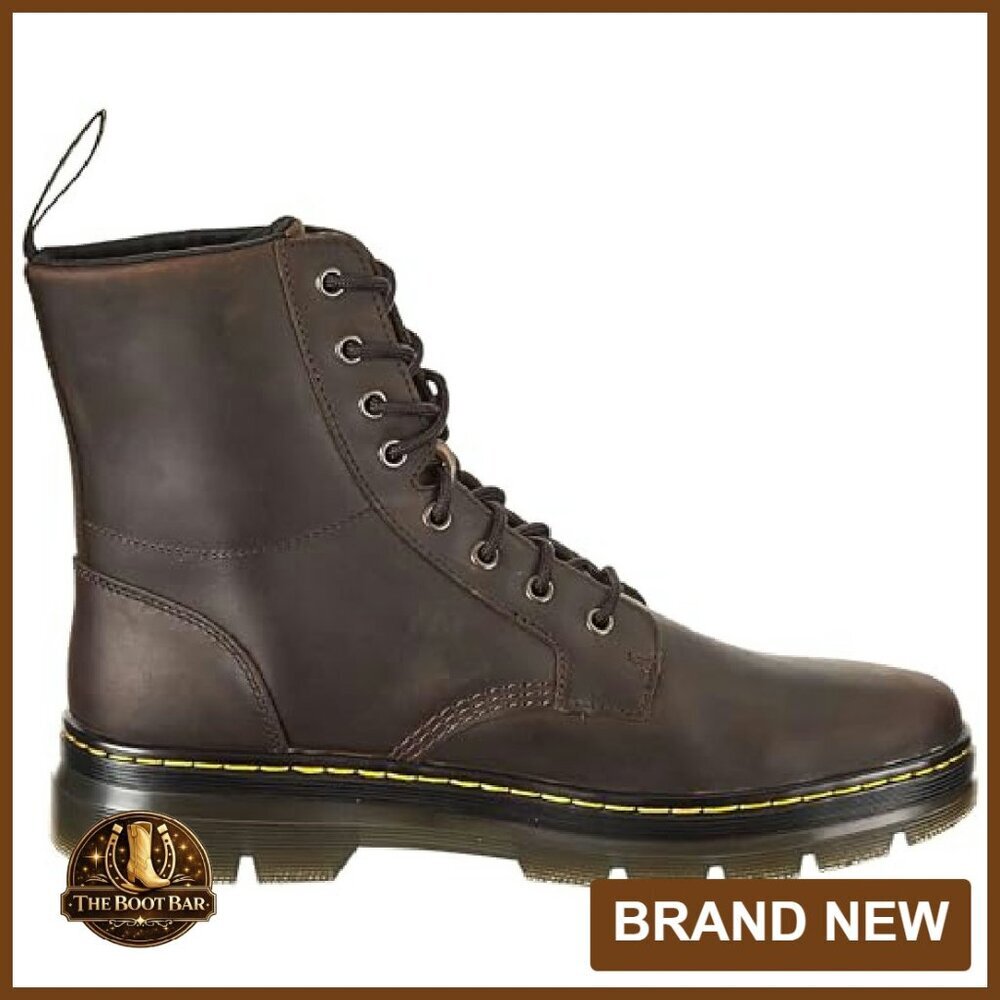 Leather Ankle Boots Unisex Rugged Construction Durable Everyday Wear - Picture 6 of 8